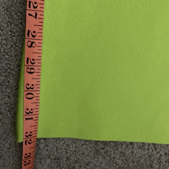 Oh polly batch a lime small regular high waisted flare pants NWT - Picture 11 of 14